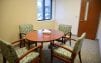 Lobby table at within the Forest View Hospital facility