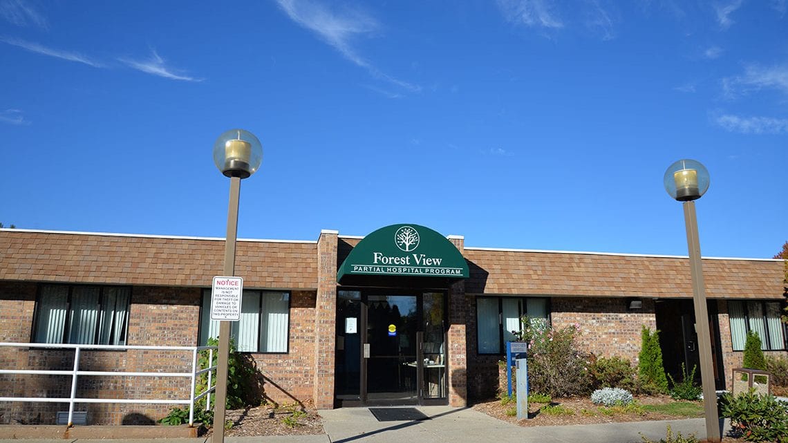 Front of the Forest View Facility